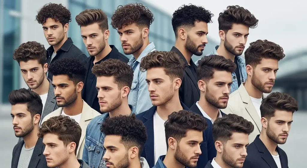 Trendy Curly Hairstyles for Men