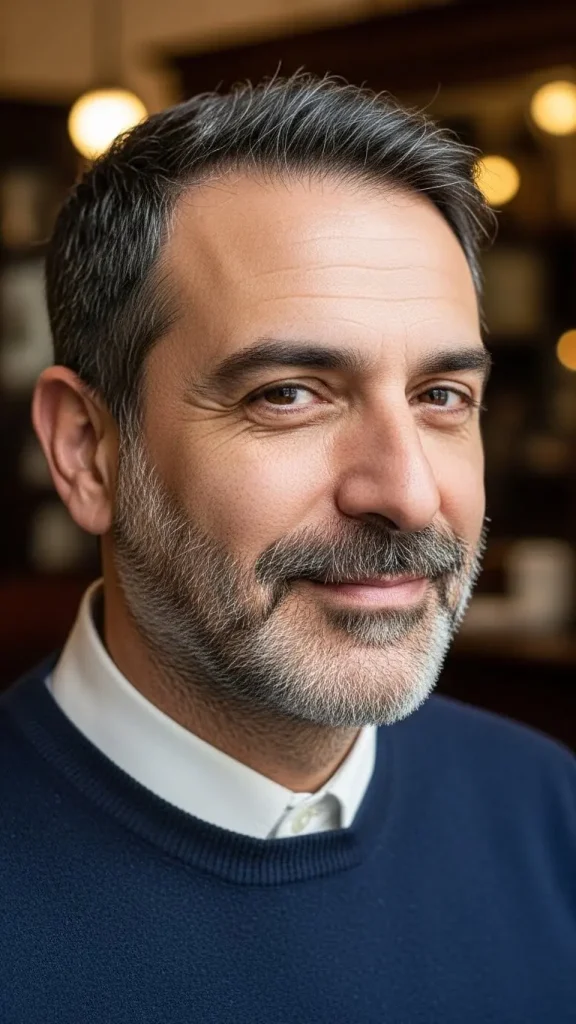 Classic Italian Short Beard