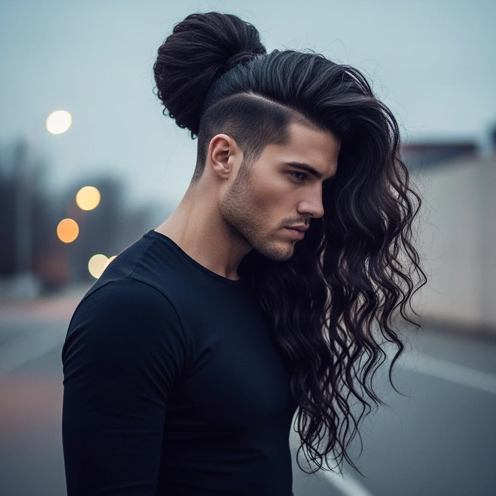high ponytail statement