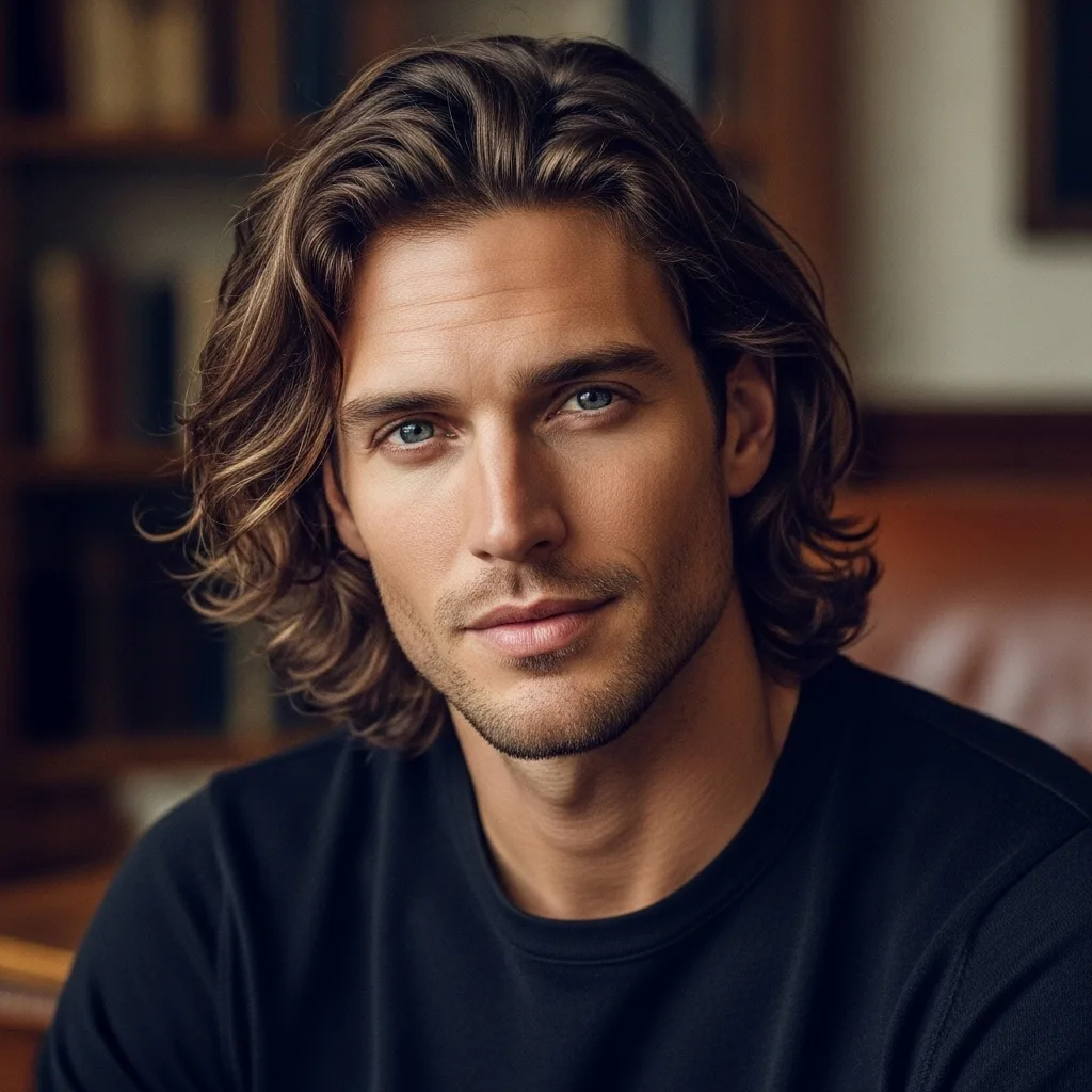 shoulder length elegance