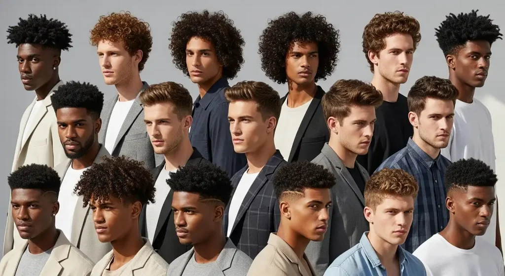 best natural curly hairstyles for men