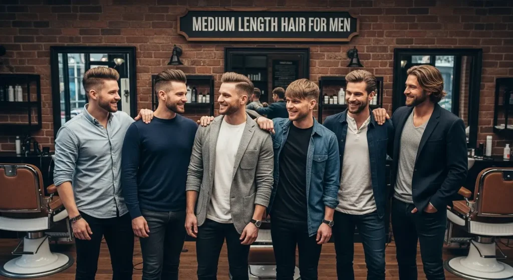 Medium Length Hair for Men