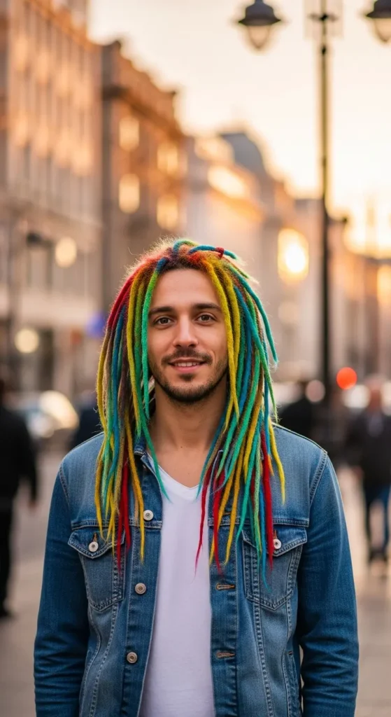 Coloured Dreadlocks