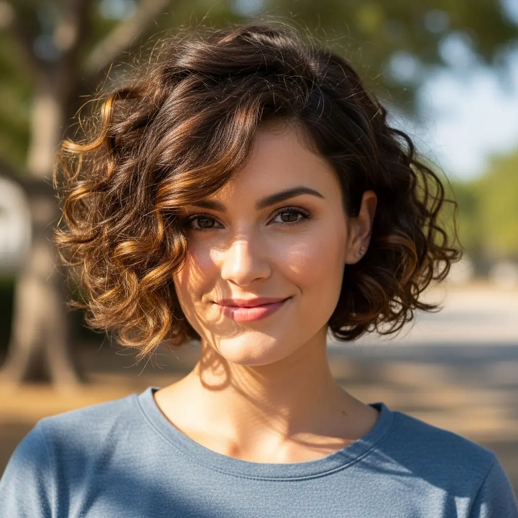 Curly Bob