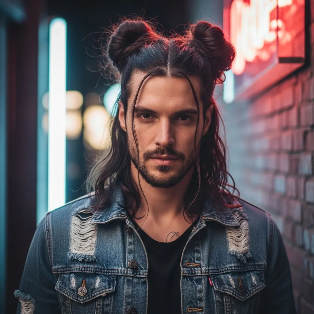 Double Bun Style