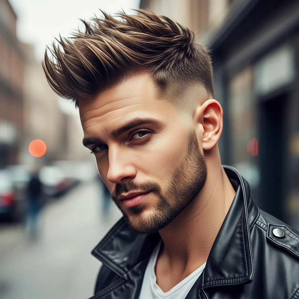 Modern Faux Hawk with Attitude