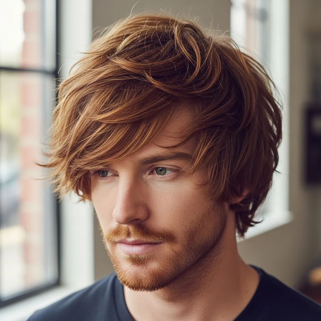 Shaggy Medium-Length Cut