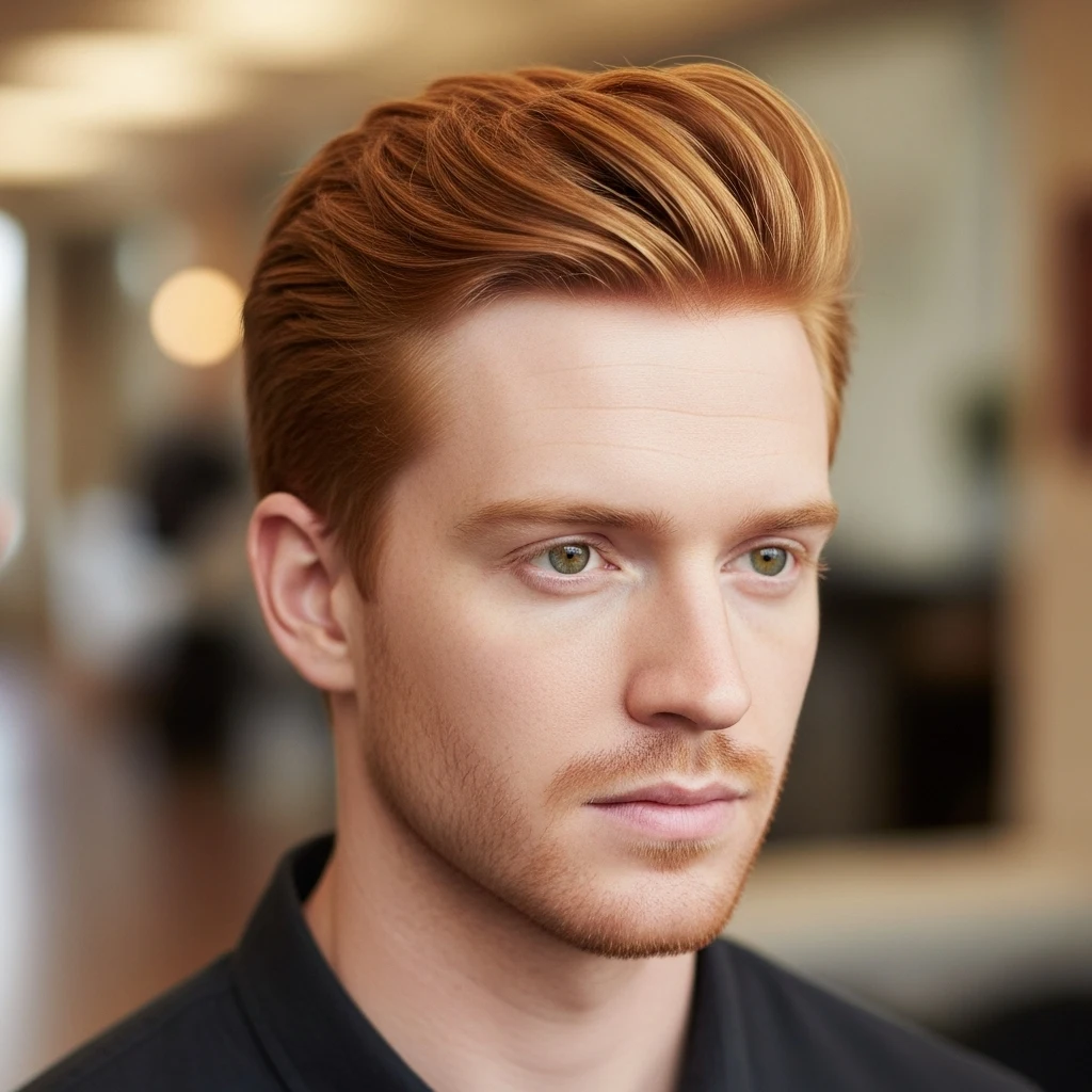 Side Part with Volume