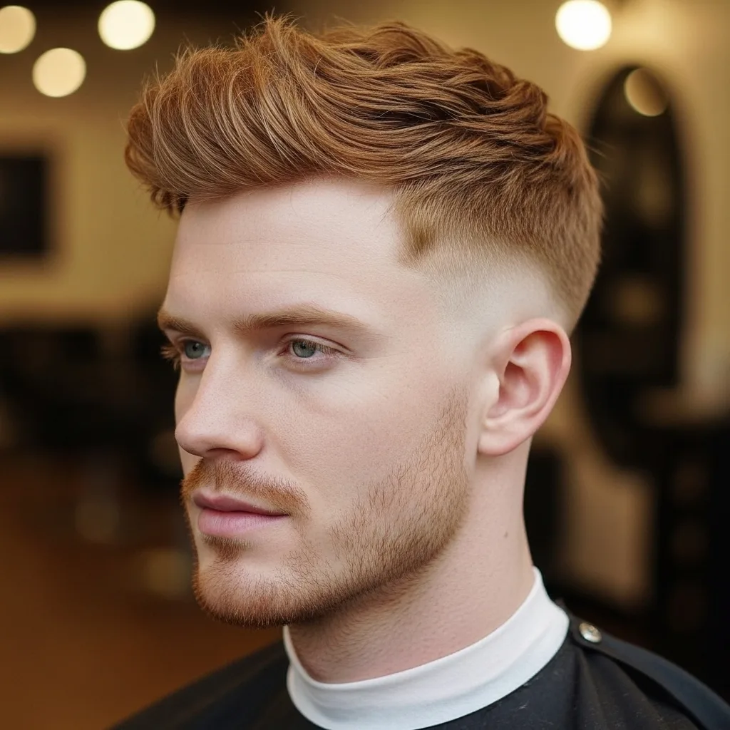 Textured Crop with Taper Fade