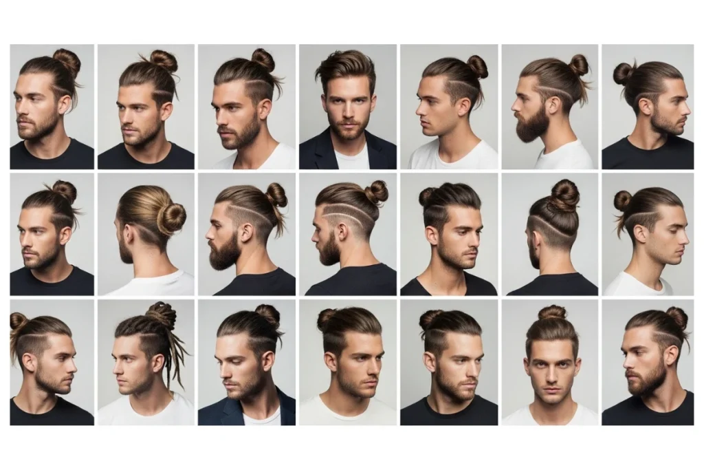 Modern Ways to Style a Man Bun for Long Hair