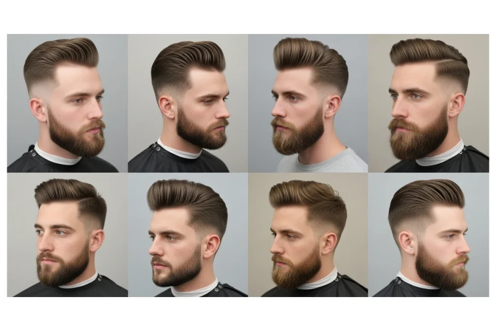 Stylish Haircuts for Men With Beard