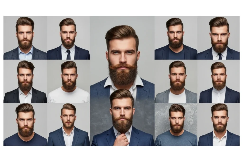 Handsome Bearded Men Styles