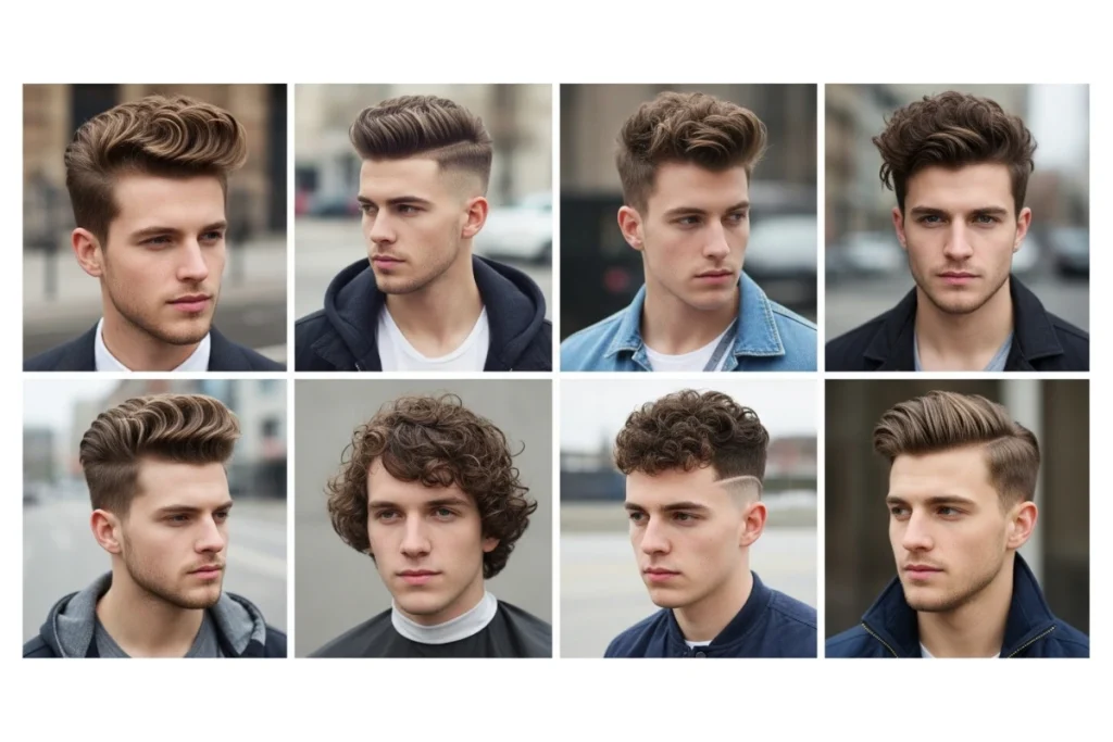 curly hair men cuts