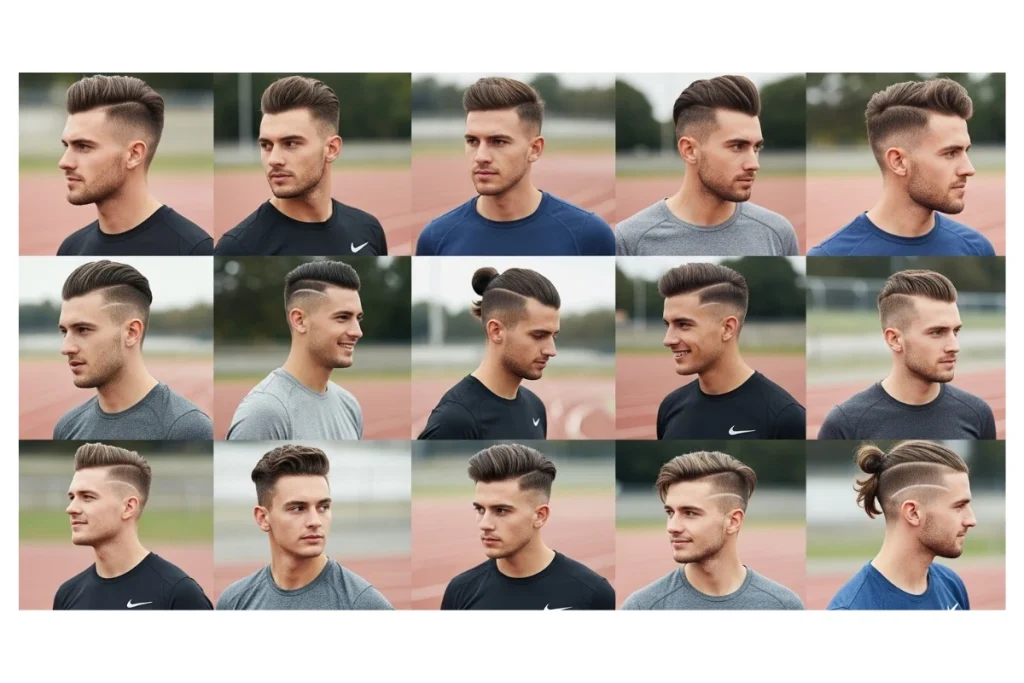 Track Hairstyles for Active Guys