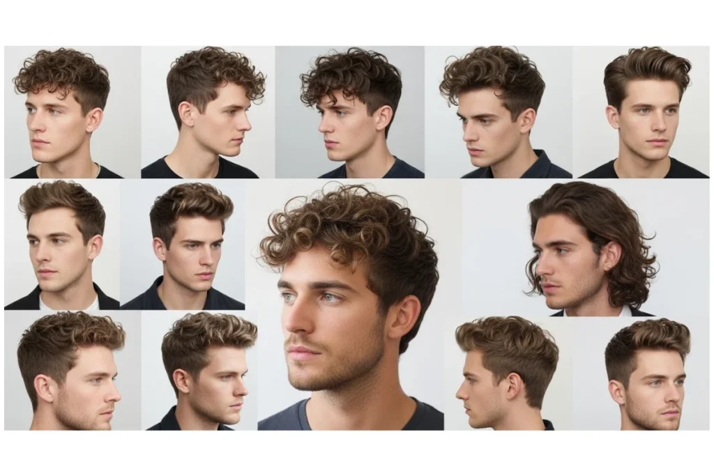 Curly Haircuts for Men