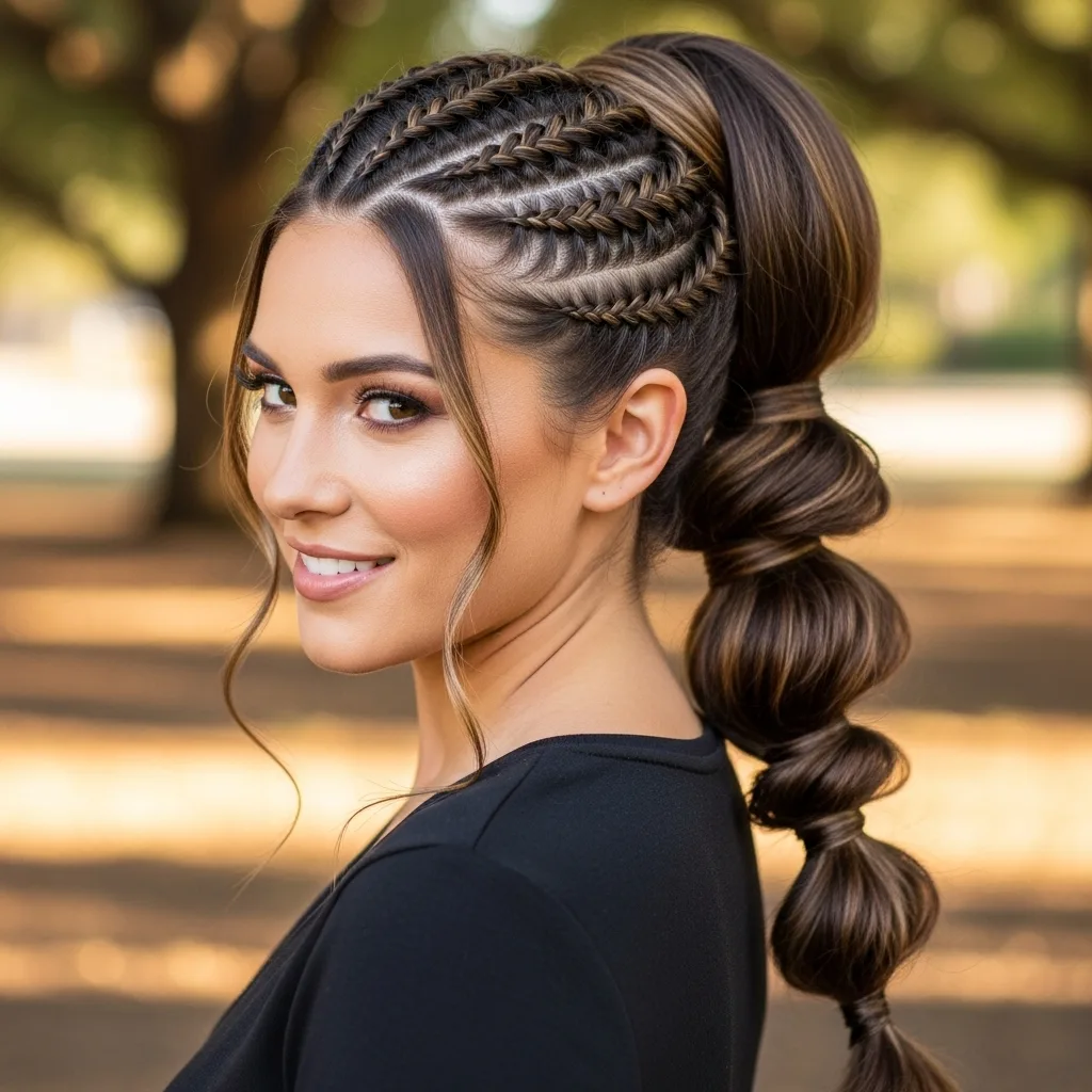 Braided Ponytail