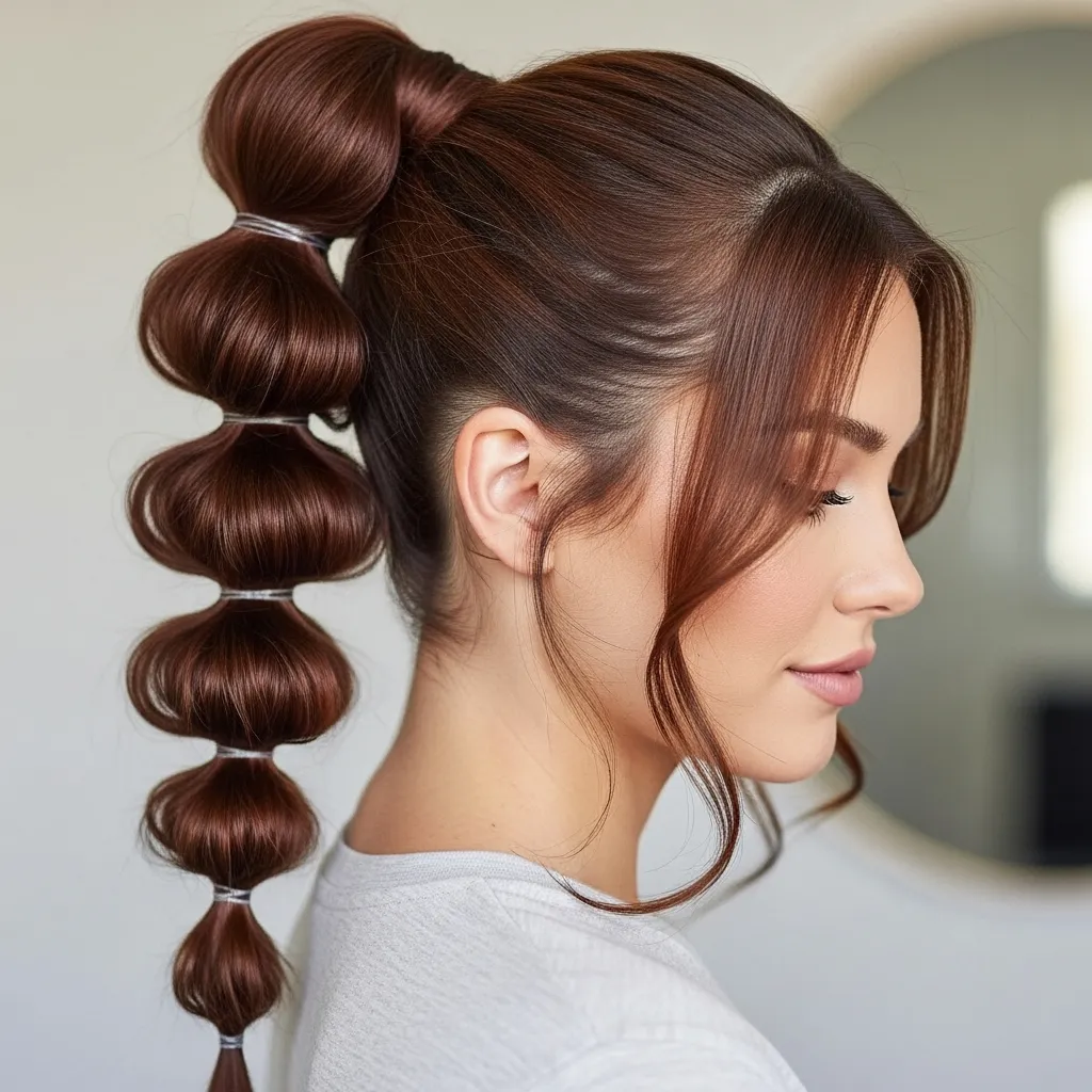 Bubble Ponytail