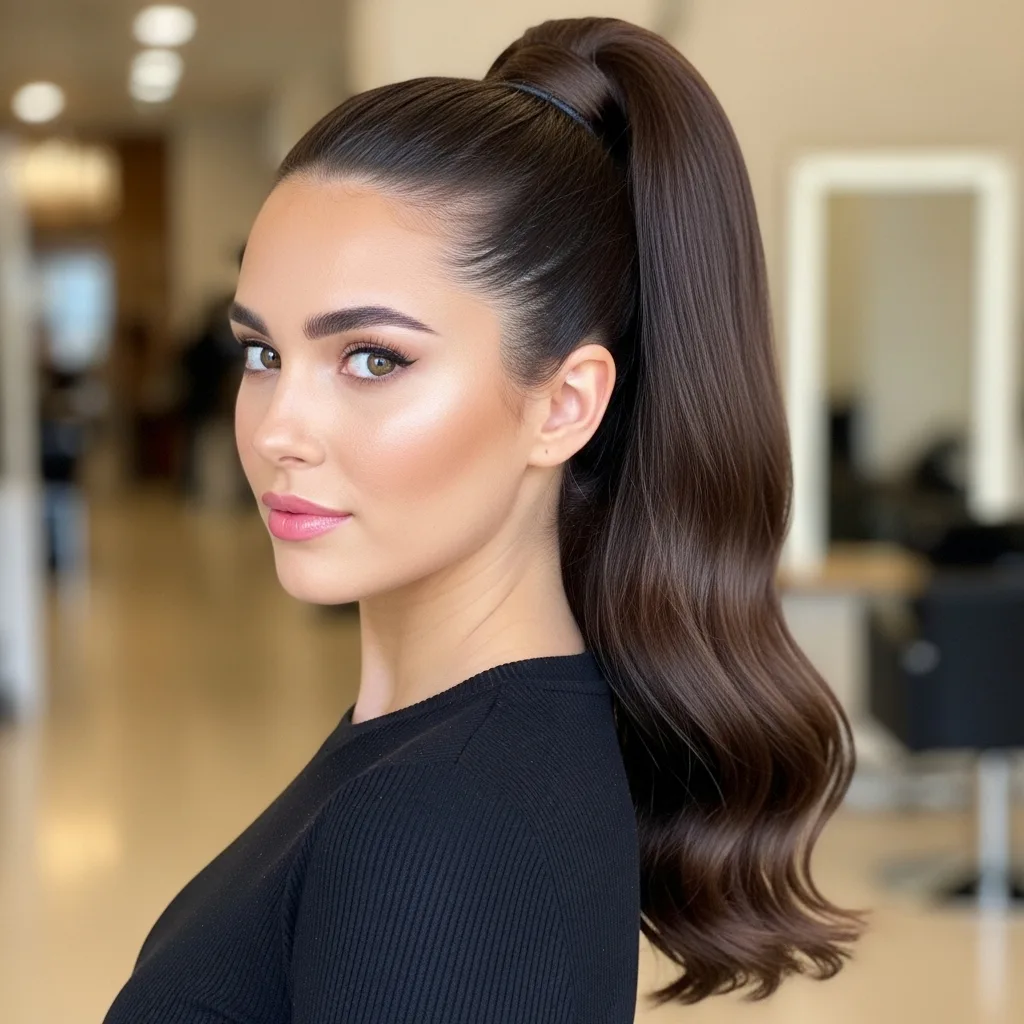 Classic High Ponytail