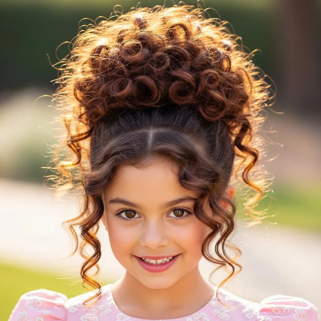 Pineapple Updo