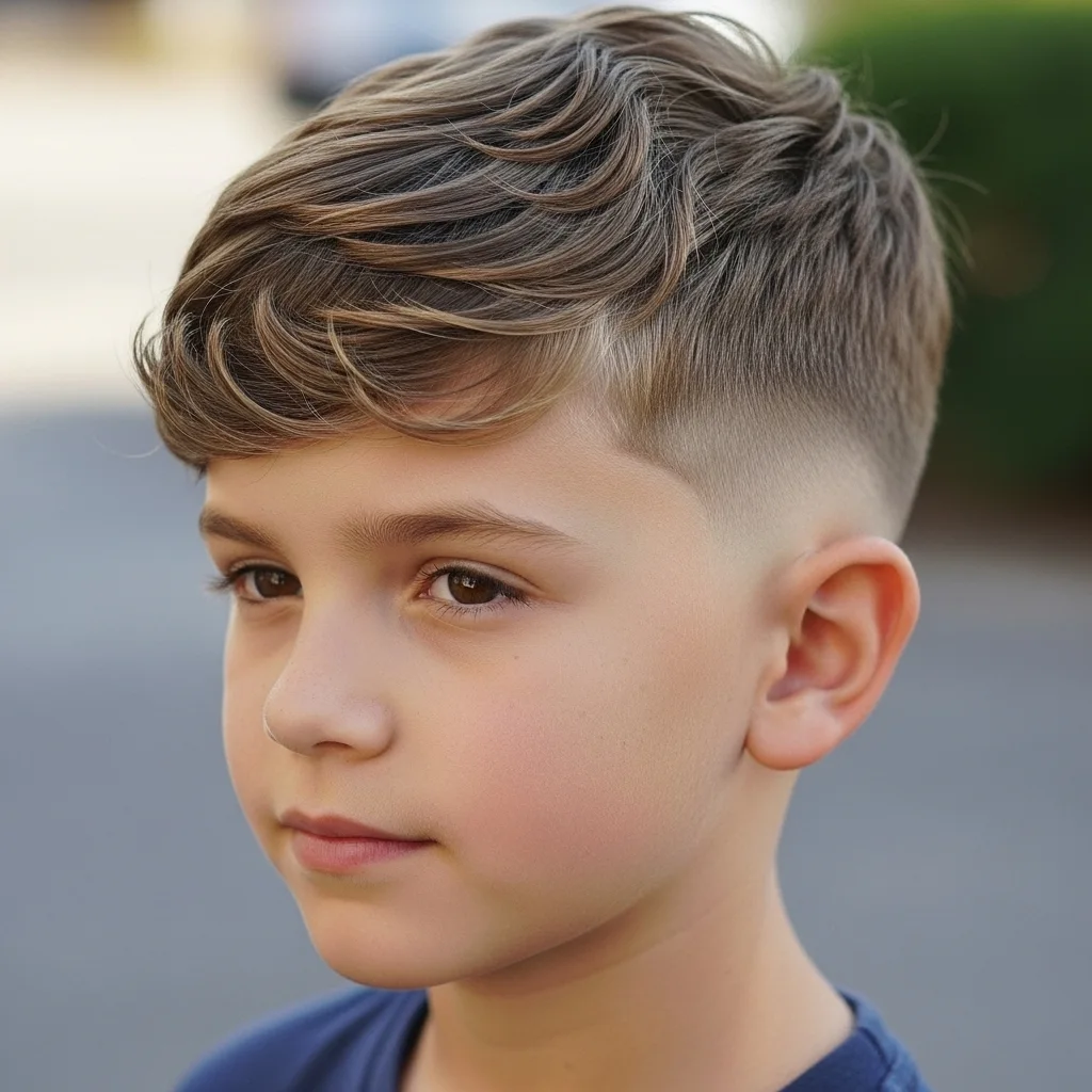 Wavy Fringe with Low Fade