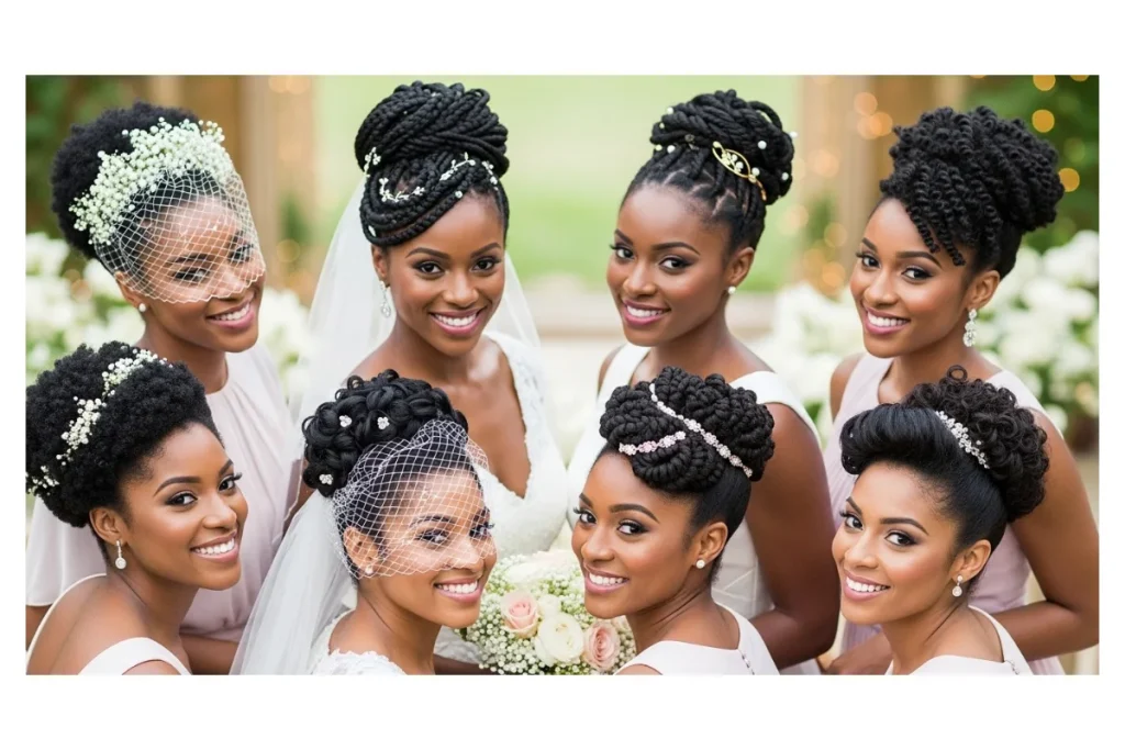 Wedding Updo Hairstyles for Black Women
