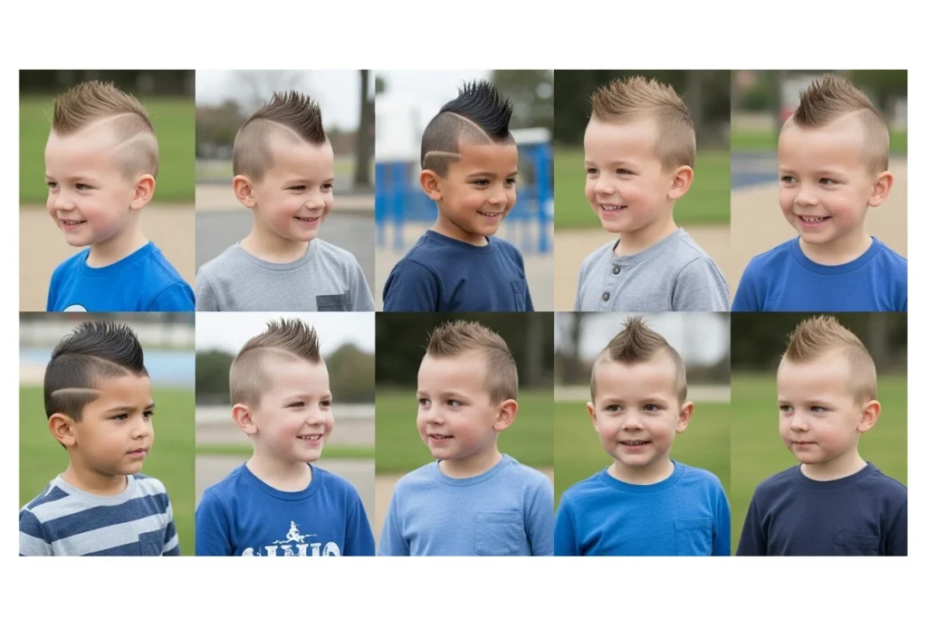 Mohawk Haircuts for Little Boys