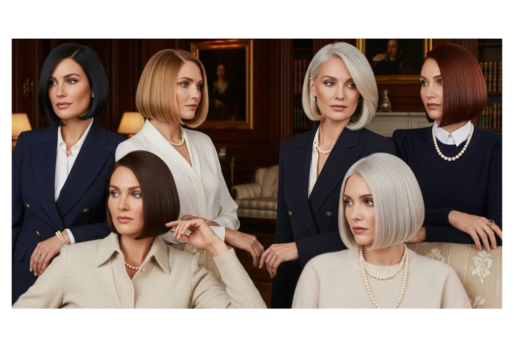 Old Money Bob Hairstyle Ideas for Women