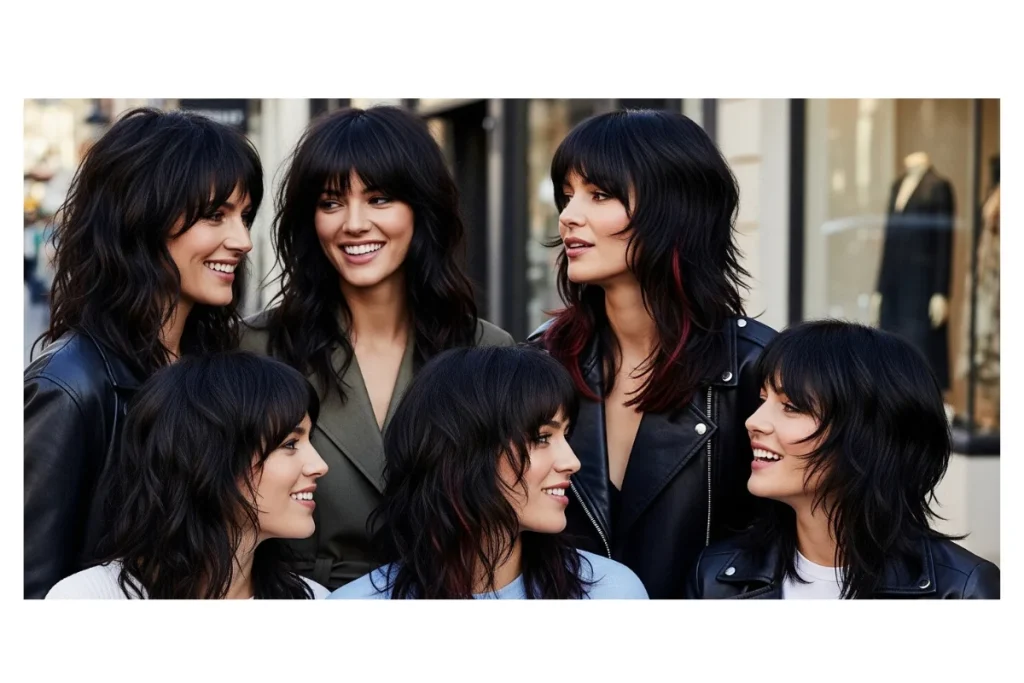 Shaggy Hairstyles for Women with Black Hair