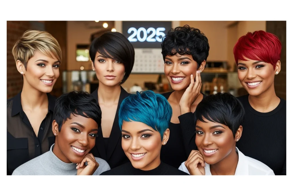 pixie hairstyles for Black women