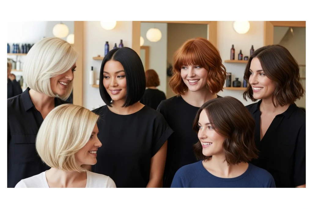 Bob Hairstyle for Fine Hair Women