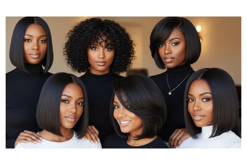 bob hairstyles for Black women