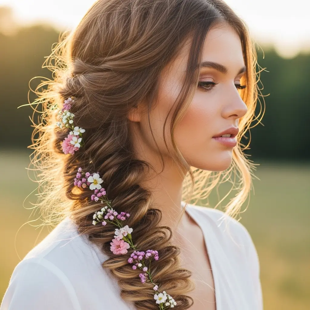 Boho Fishtail Braid for Texture Lovers