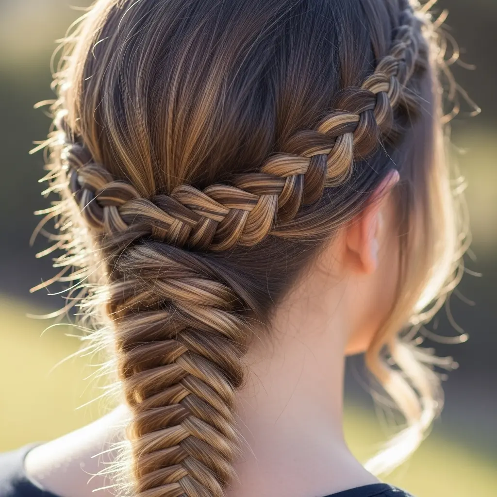 Classic Fishtail Braid