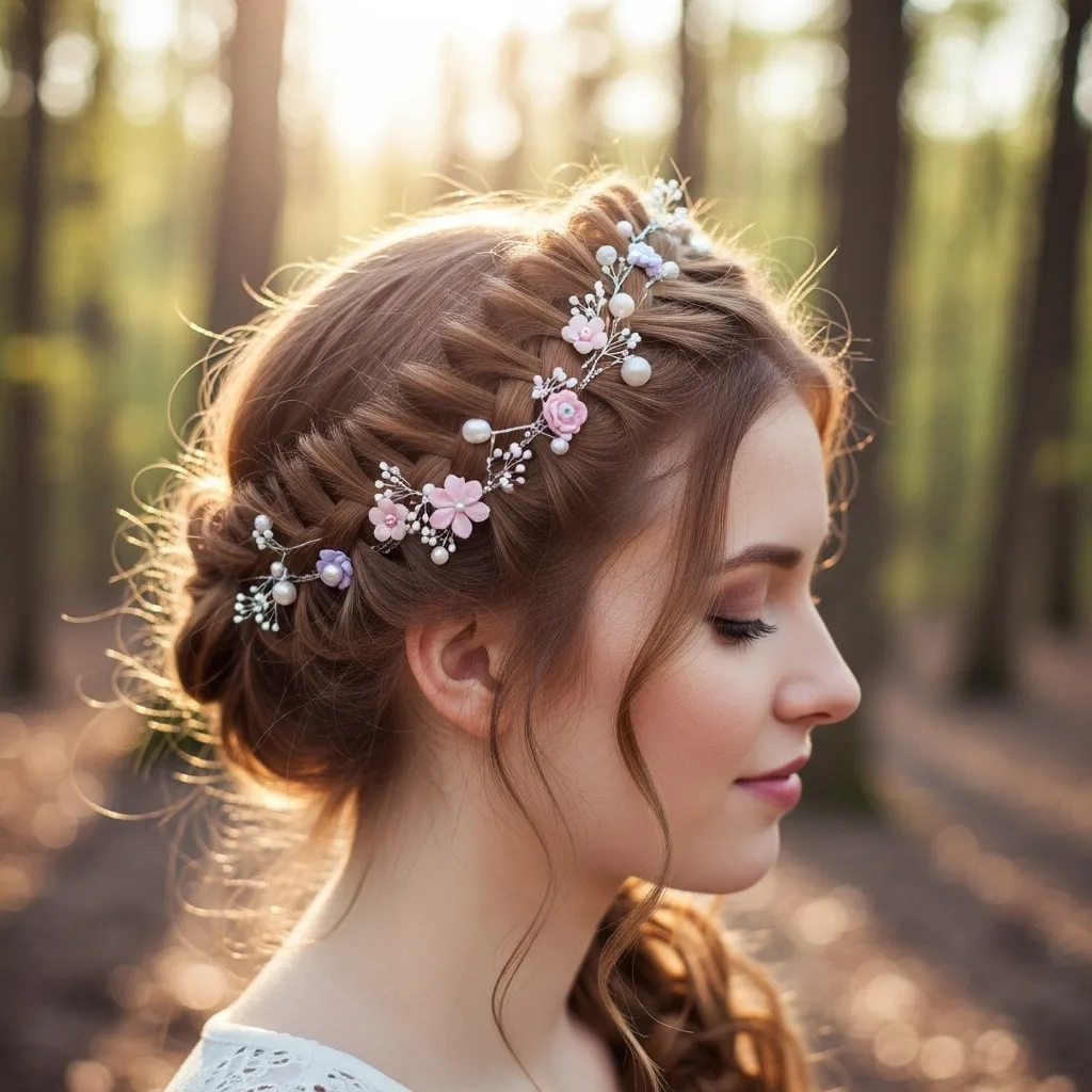Crown Braid for a Whimsical Look