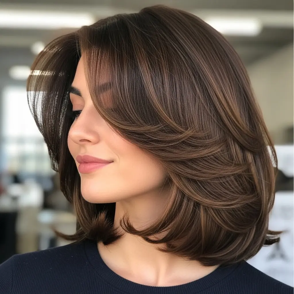 Face-Framing Layers to Soften Your Look