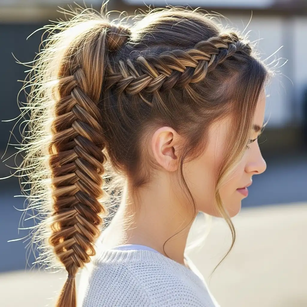 Fishtail Ponytail