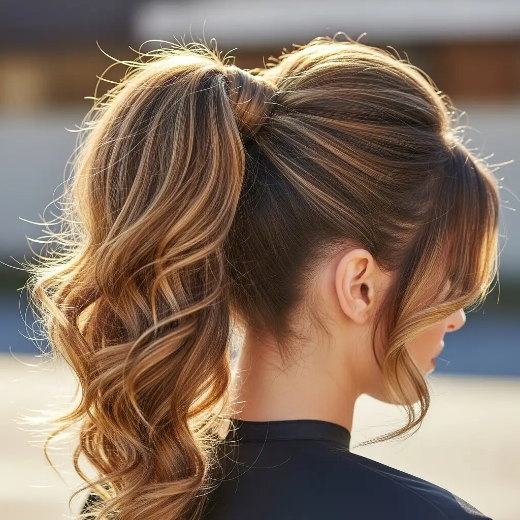 High Volume Ponytail