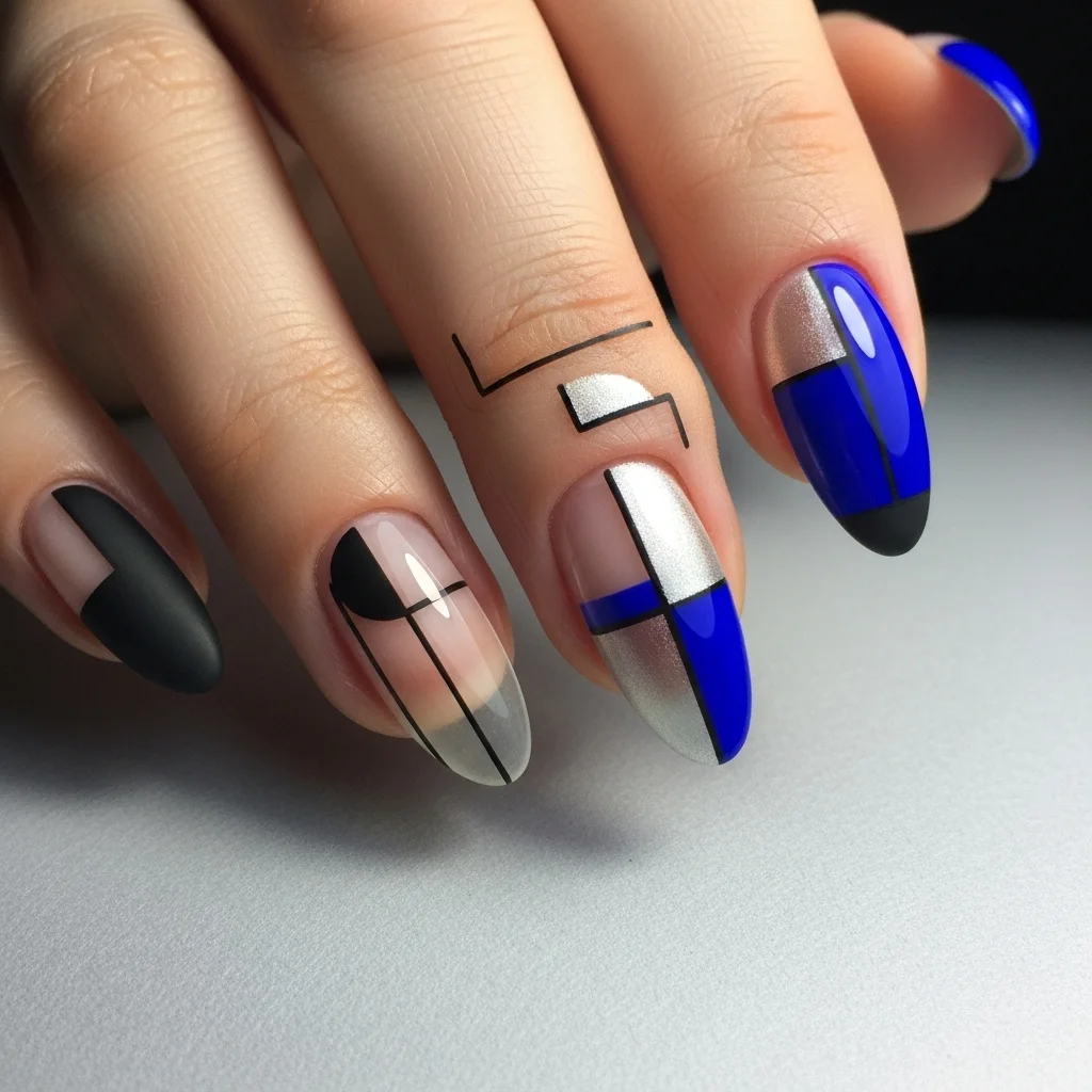 Negative Space Nails