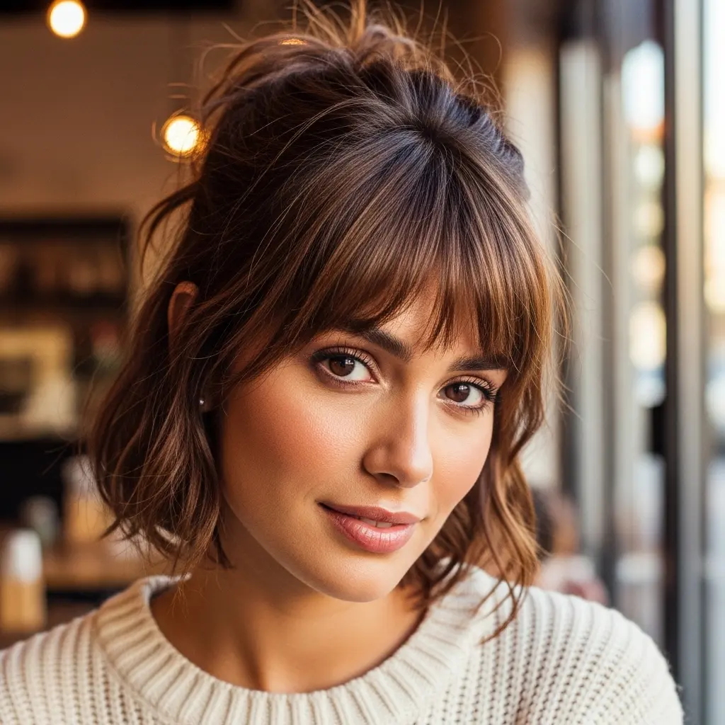 Short Wispy Bangs