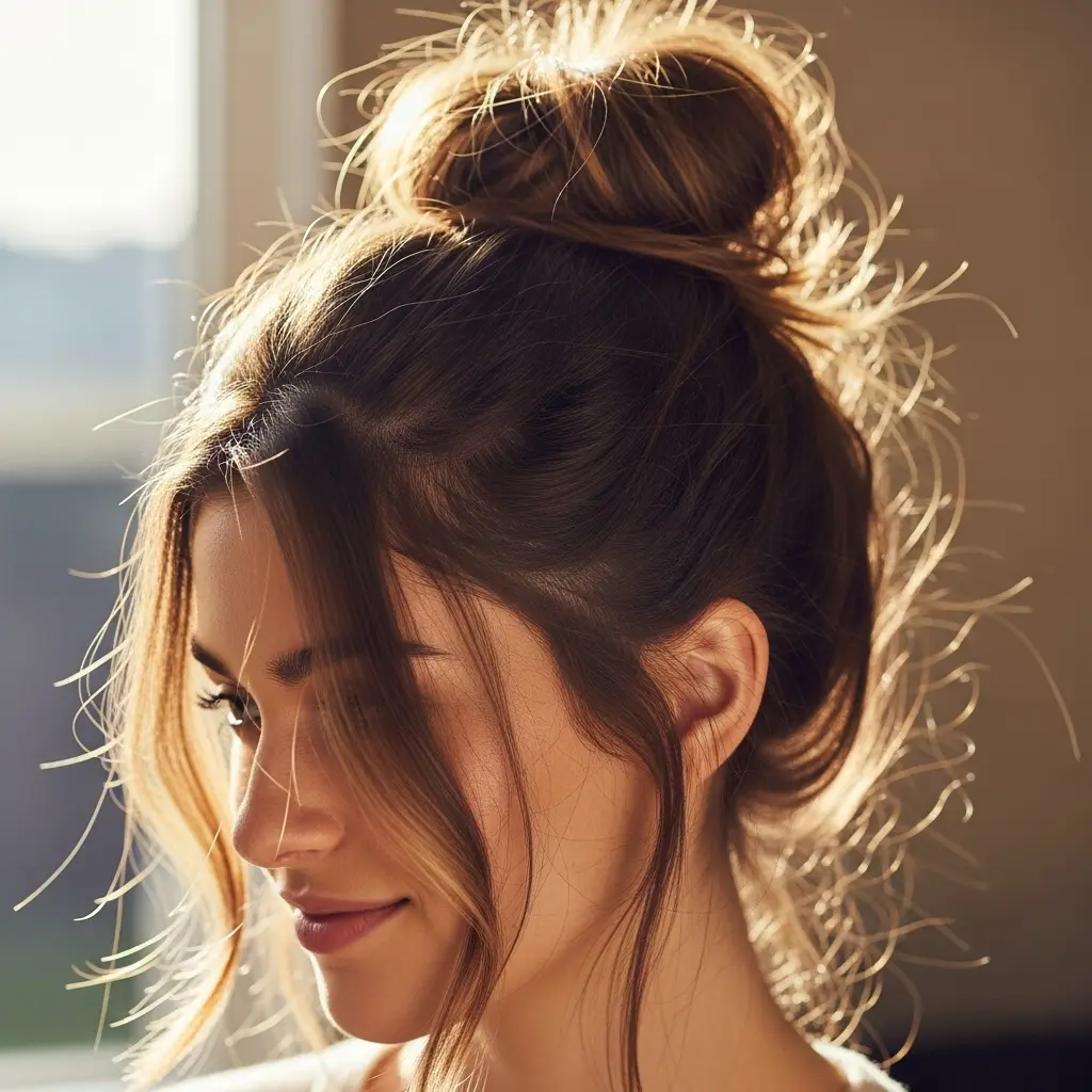 The Quick Messy Bun
