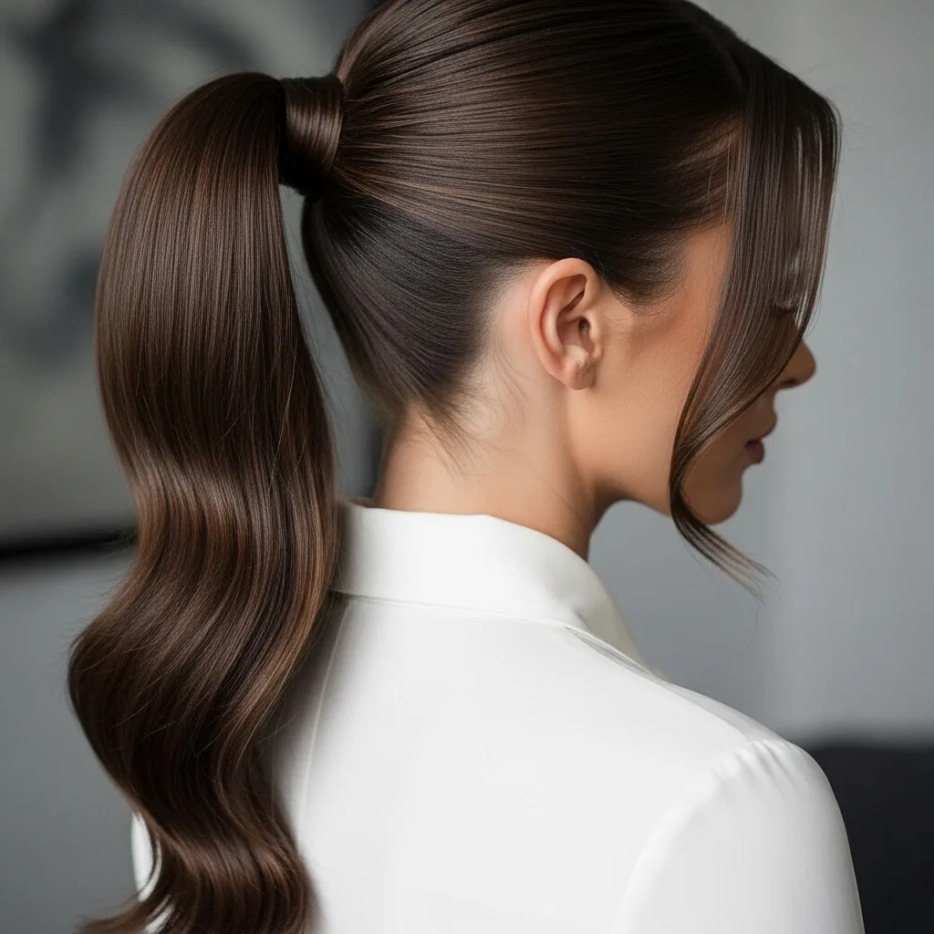 The Sleek High Ponytail