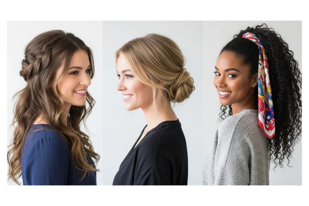 easy hairstyles for long hair