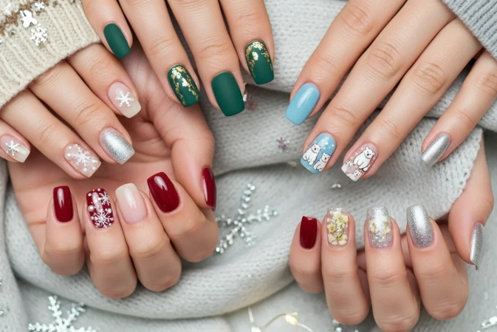 Cute winter nails