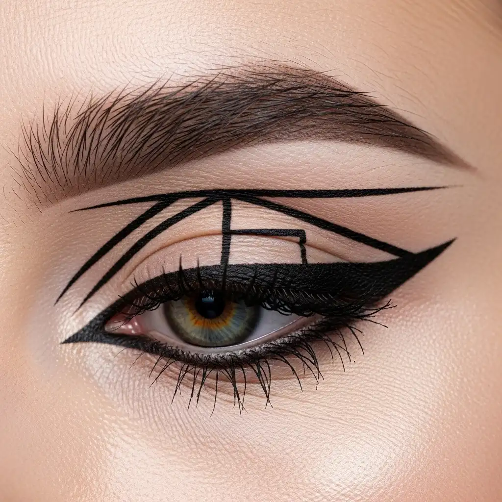 Graphic Liner with Architectural Precision
