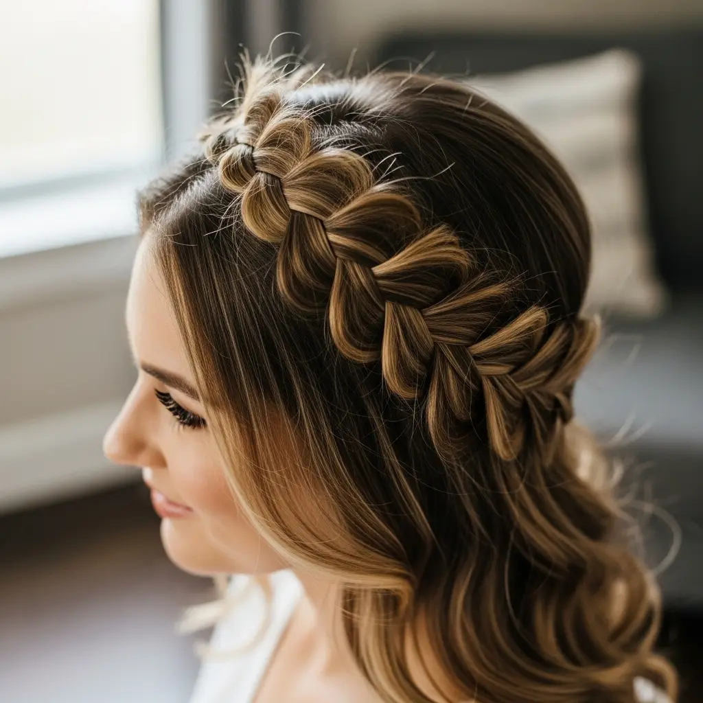 Braided Crown Style
