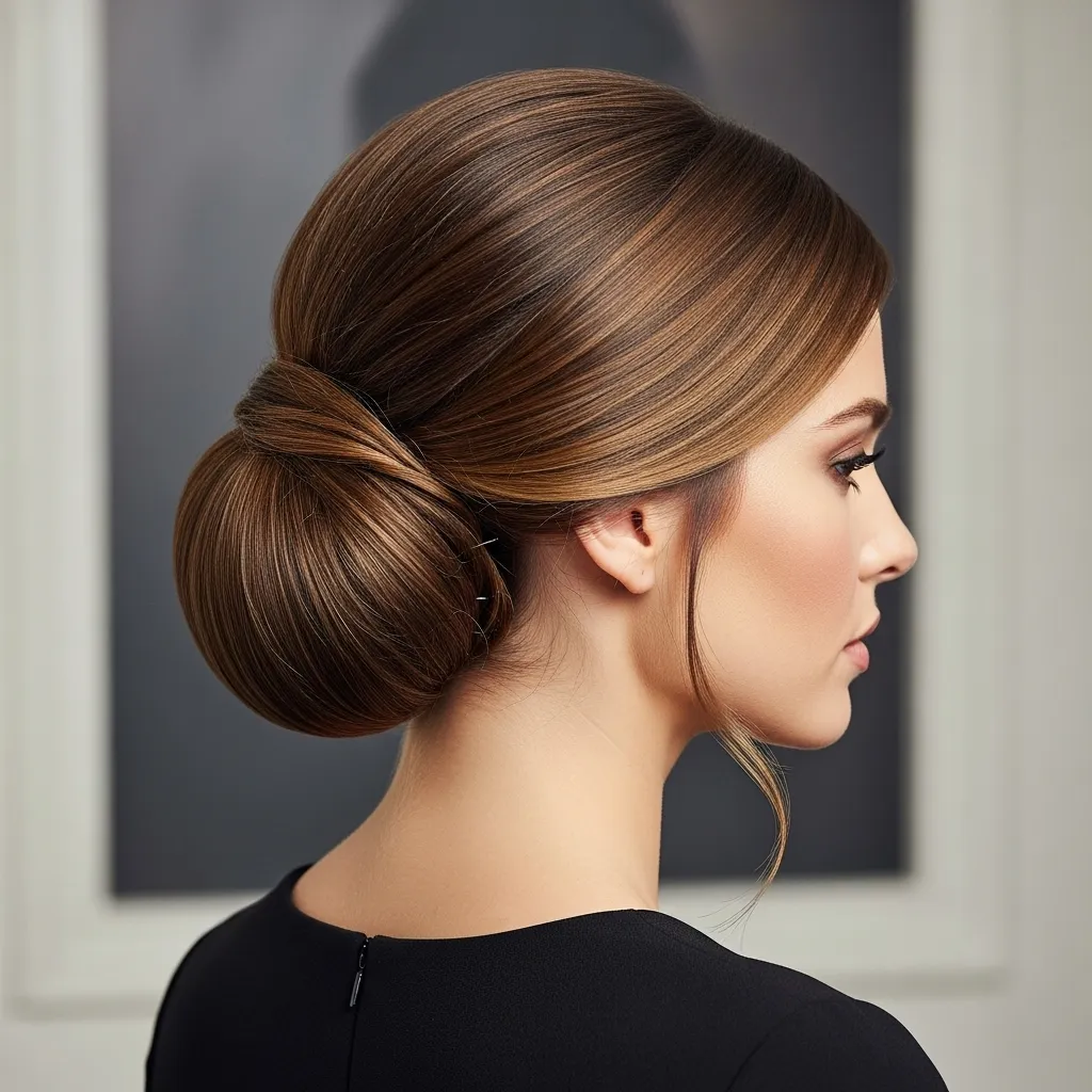 Classic Low Bun