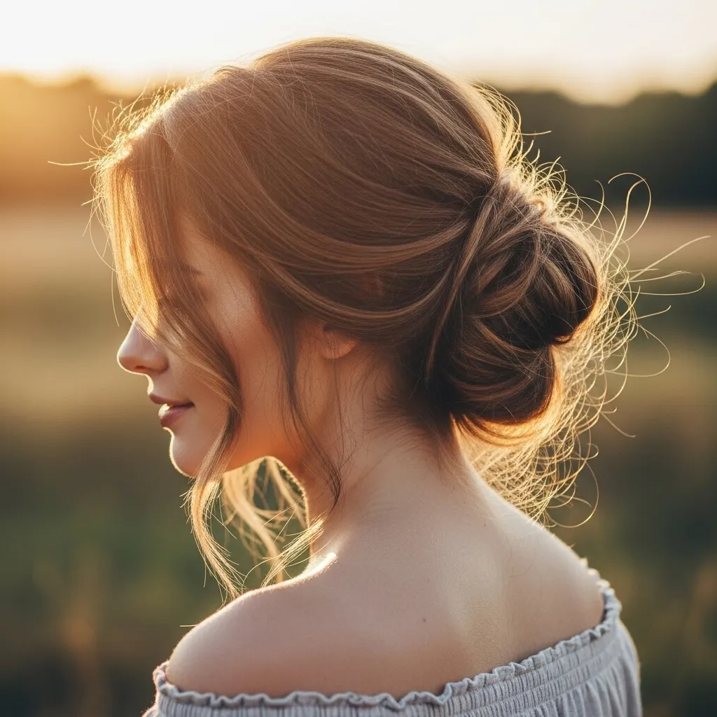 Romantic Messy Bun
