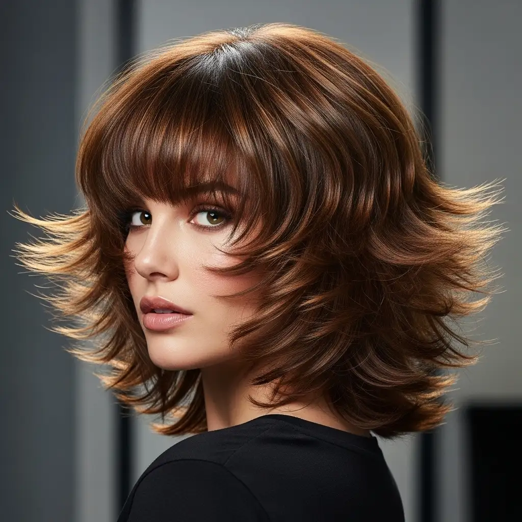 Dramatic Short-to-Long Butterfly Layers