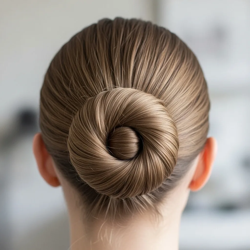 Low Textured Bun