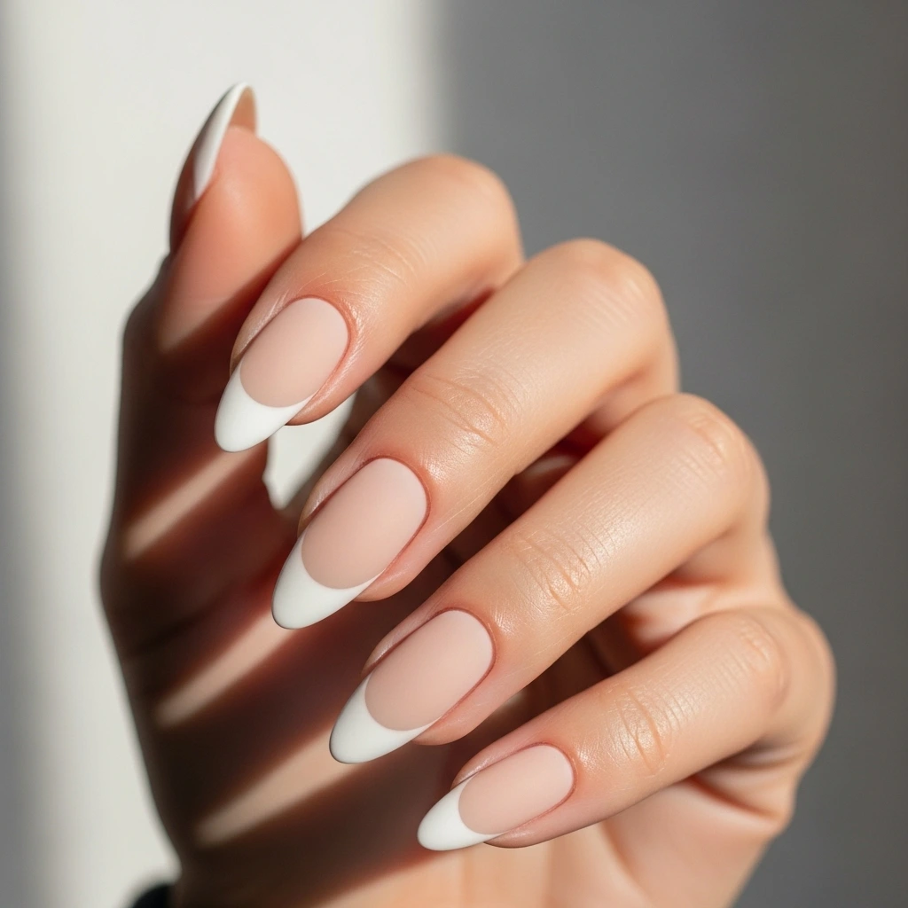 Matte French Tips